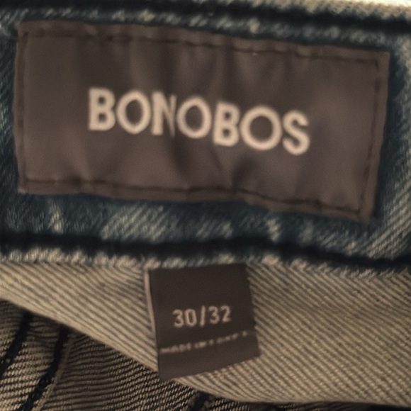 BONOBOS straight 4 Way stretch five pocket jeans straight Sz 30X32 - Picture 5 of 11